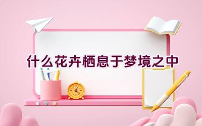 什么花卉栖息于梦境之中