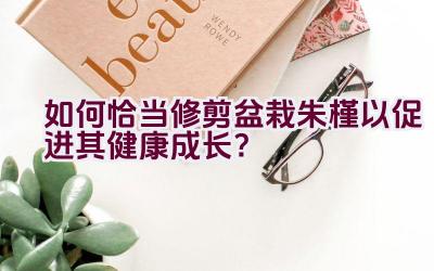 如何恰当修剪盆栽朱槿以促进其健康成长？插图
