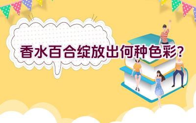 香水百合绽放出何种色彩？插图